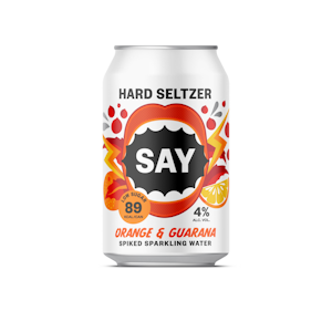 SAY Vodka Seltzer Orange-Guarana 4% 0,33l MINIDOLLY