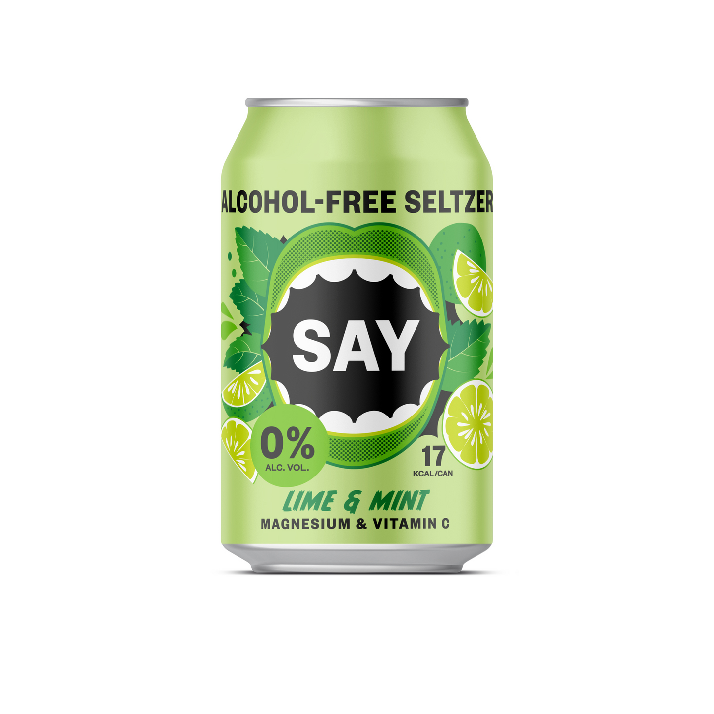 SAY Seltzer Lime-Mint 0,0% 0,33l