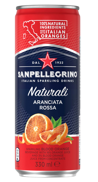 San Pellegrino Naturali Aranciata Rossa virvoitusjuoma 0,33l