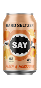 Say Hard Seltzer Peach & Honeydew 4% 0,33l