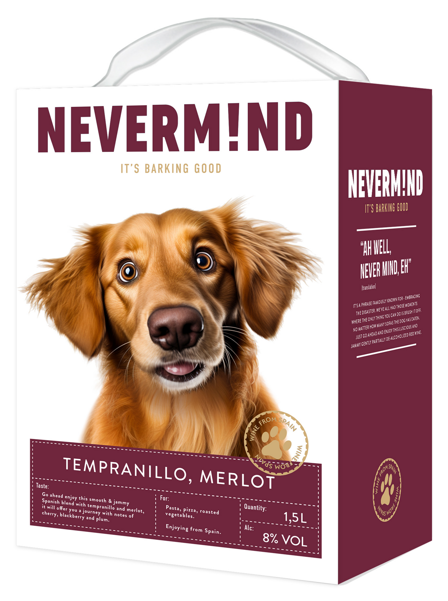 Nevermind Tempranillo Merlot 8% 1,5l