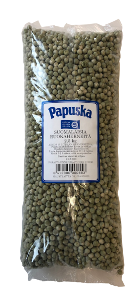 Papuska suomalainen ruokaherne 2,5kg