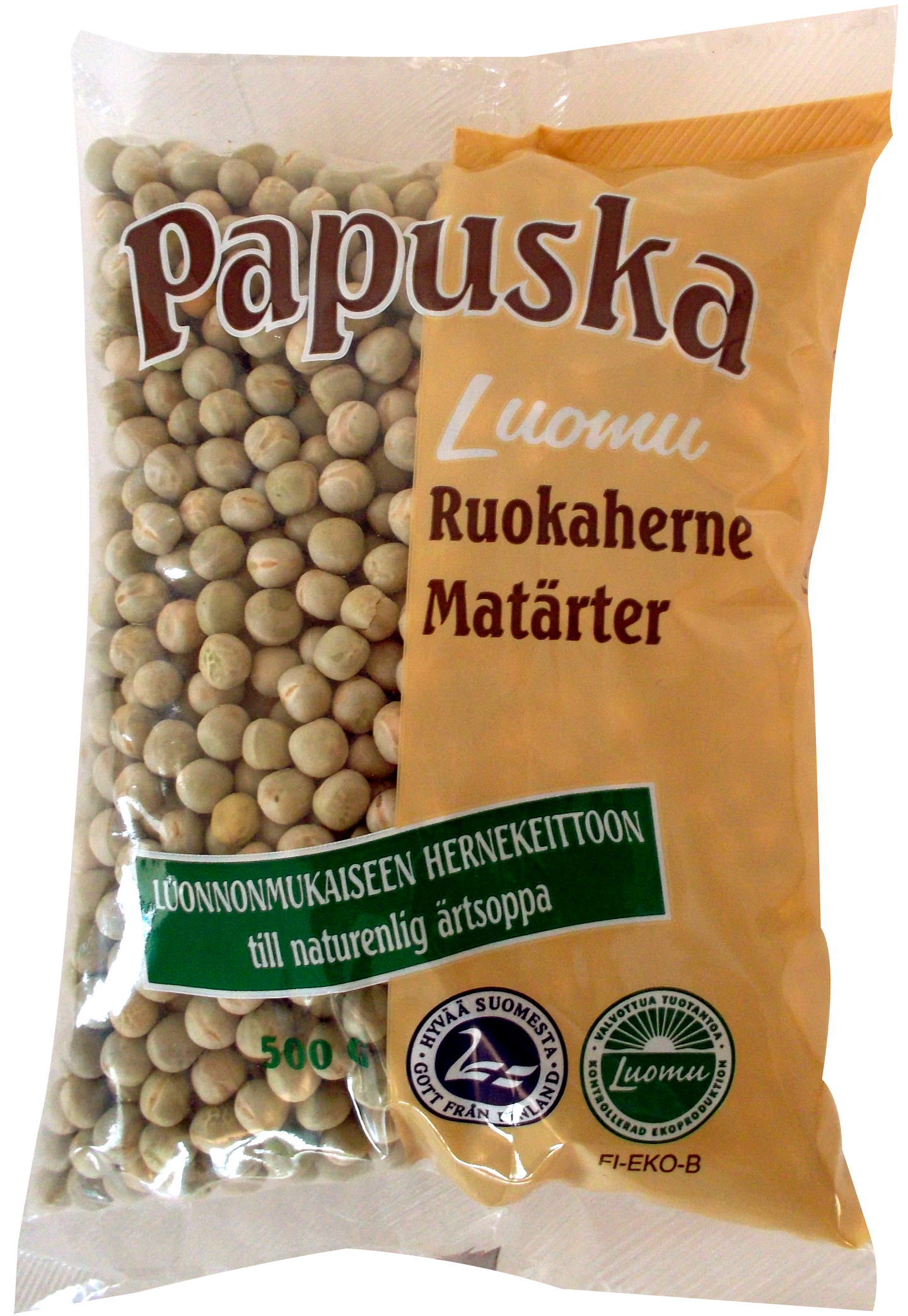 Papuska luomu ruokaherne 500g