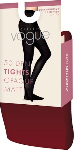 Vogue naisten sukkahousut Classic Opaque 50 tulip