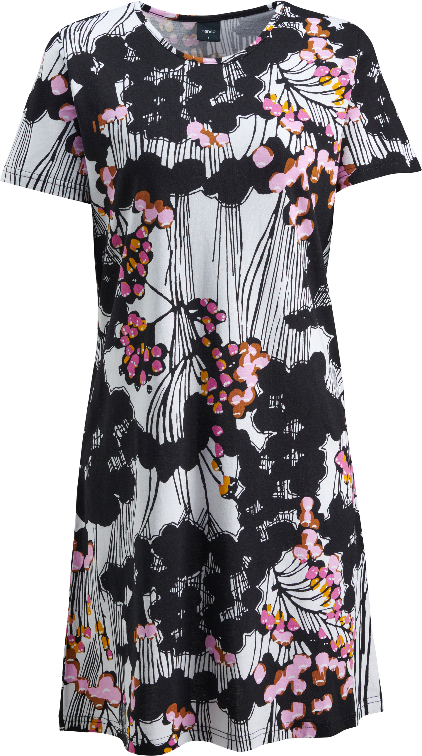 Nanso naisten lyhyt yöpaita Kirjokerttu