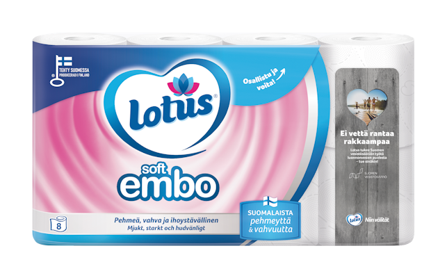 Lotus Soft Embo 8 rll wc-paperi