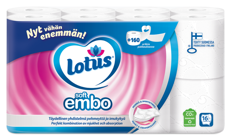 Lotus Soft Embo 16 rll wc-paperi