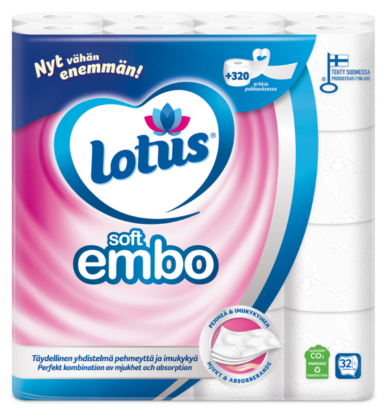 Lotus Soft Embo 32 rll wc-paperi