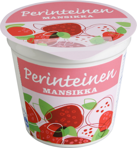 Perinteinen mansikkajogurtti 150g