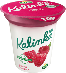 Arla kalinka top vadelmakerrosjogurtti 150g vähälaktoosinen