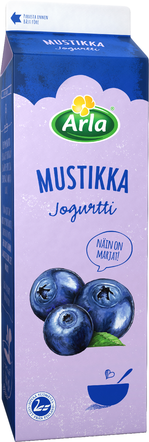 Arla jogurtti 1kg mustikka