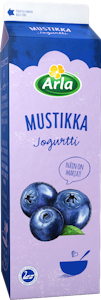 Arla jogurtti 1kg mustikka