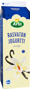 Arla jogurtti 1kg vanilja rasvaton