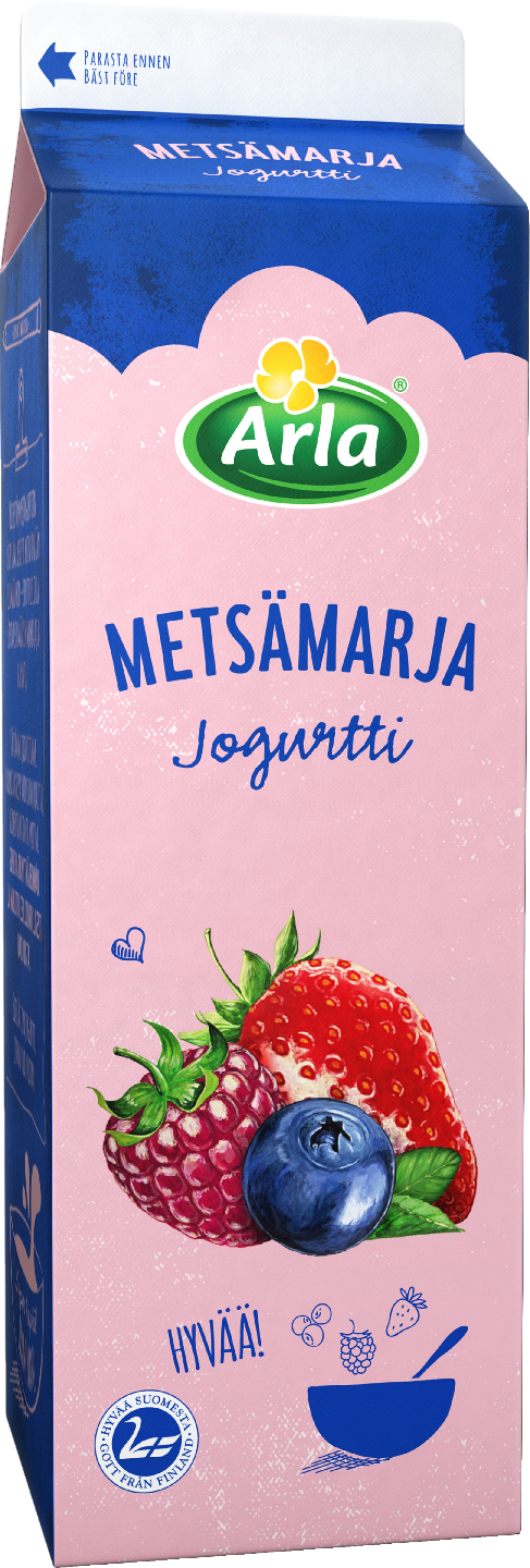 Arla jogurtti 1kg metsämarja