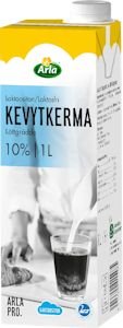 Arla Pro laktoositon kevytkerma 10% 1l UHT