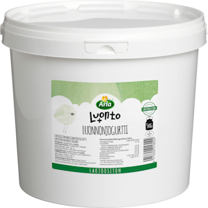 Arla Luonto+ maustamaton luonnonjogurtti 5kg Asidofilus-Bifidus laktoositon