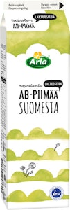 Arla rasvaton AB-piimä 1l laktoositon