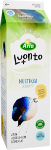 Arla Luonto+ AB jogurtti 1kg mustikka laktoositon