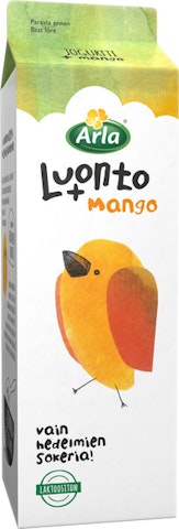 Arla Luonto+ AB jogurtti 1kg mango laktoositon