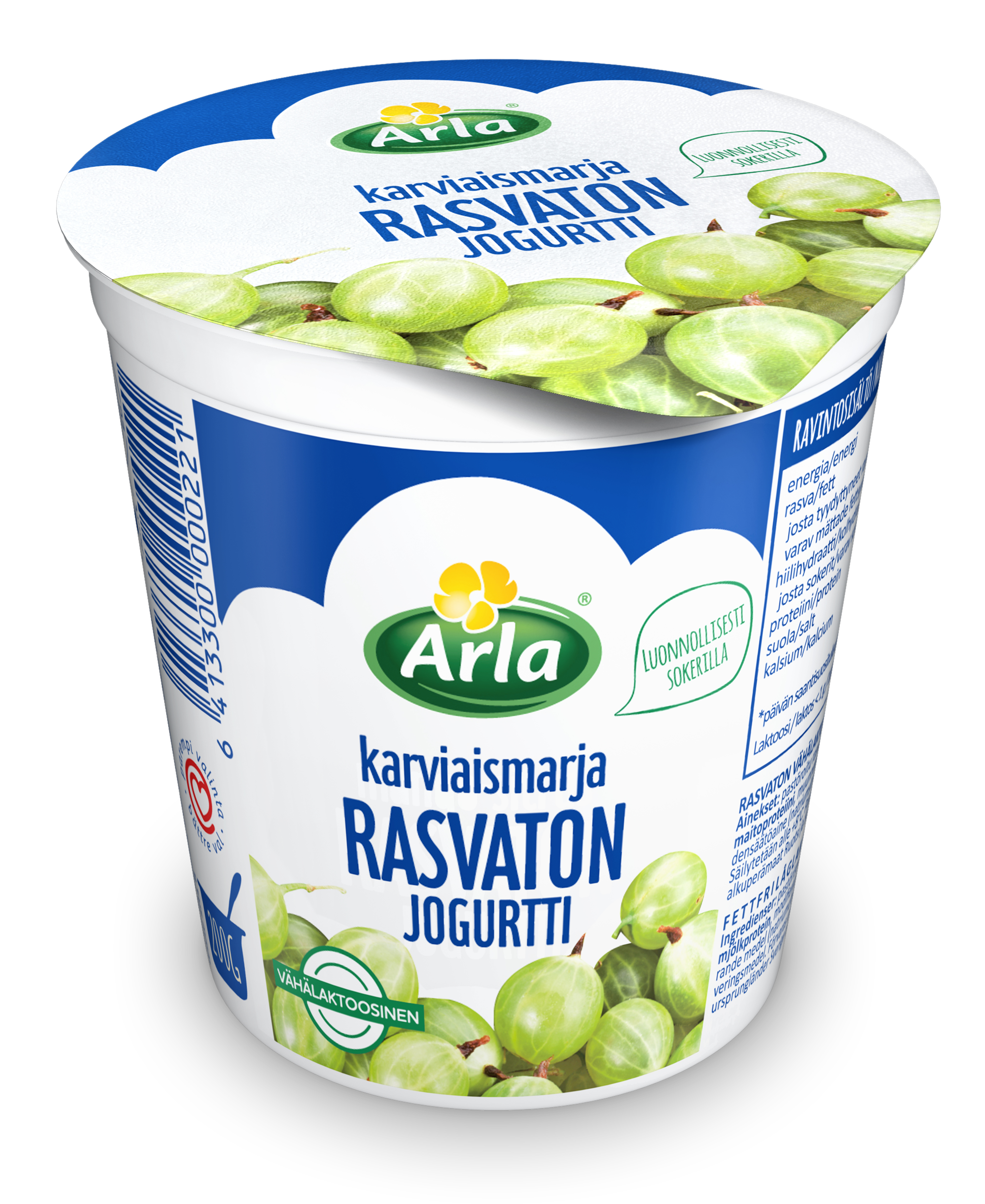 Arla 200 g rasvaton karviaismarja jogurtti vähälaktoosinen | K-Ruoka  Verkkokauppa