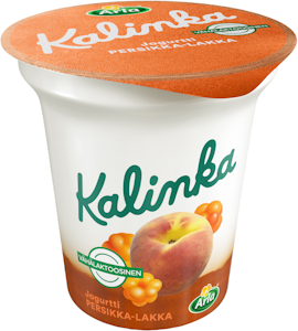 Arla kalinka persikka-lakka kerrosjogurtti 150g vähälaktoosinen