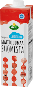 Arla täysmaitojuoma 1l laktoositon UHT