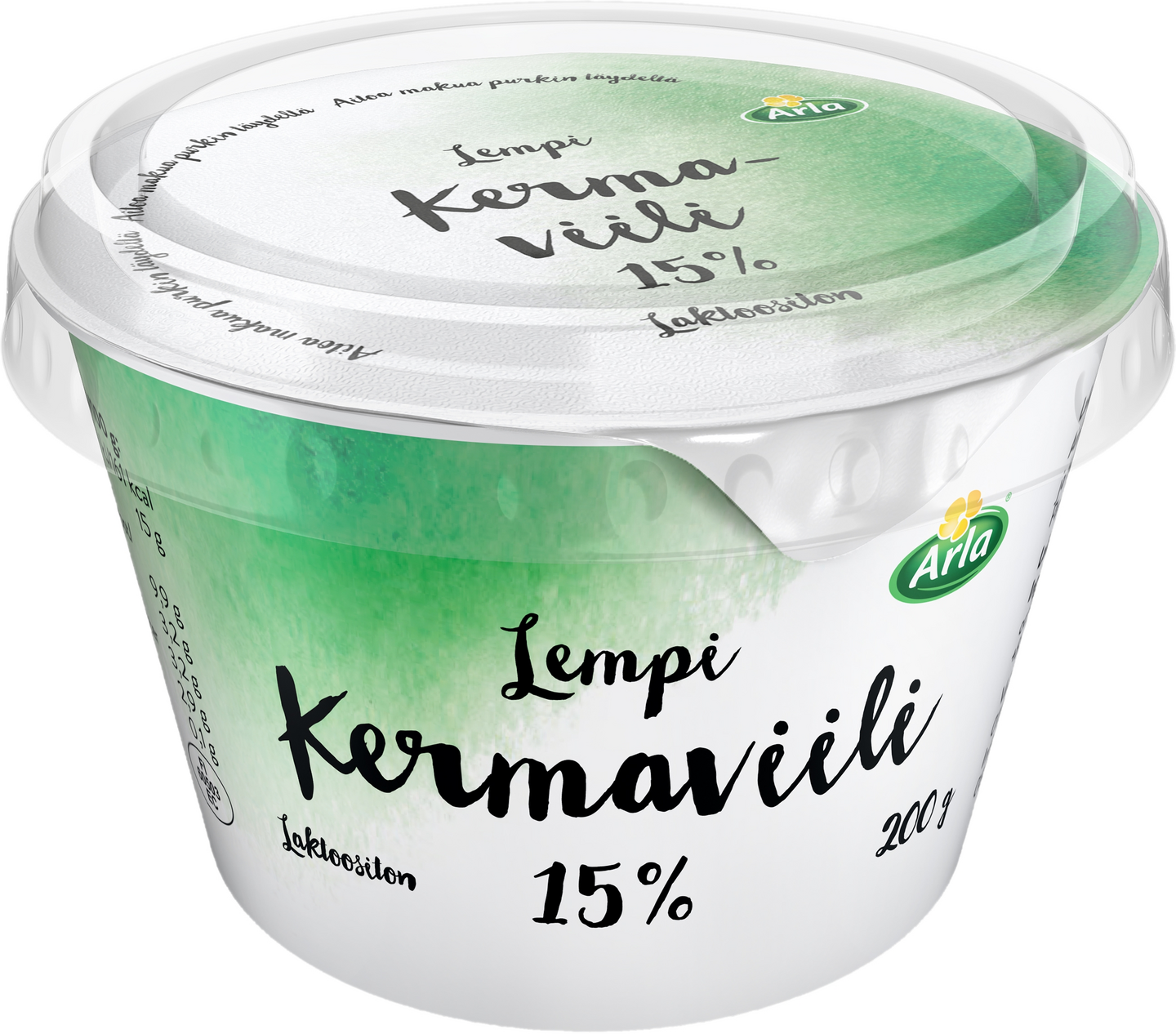 Arla lempi kermaviili 15% 200g laktoositon