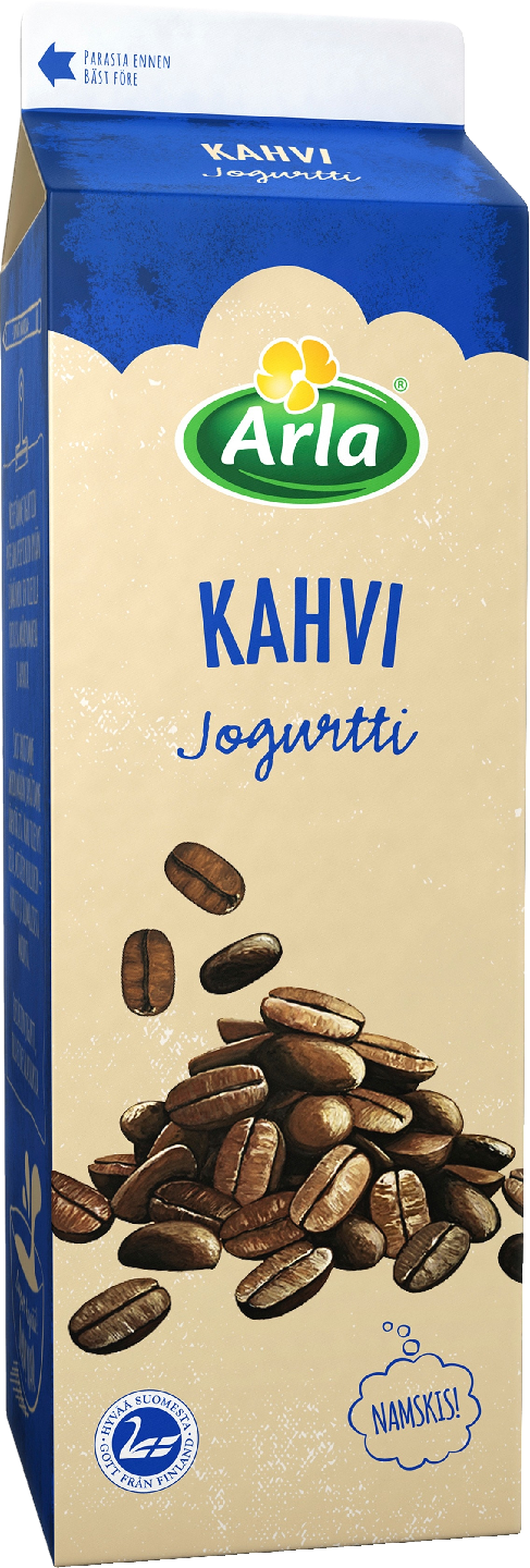 Arla jogurtti 1kg kahvi