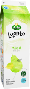 Arla Luonto+ AB jogurtti 1kg päärynä laktoositon