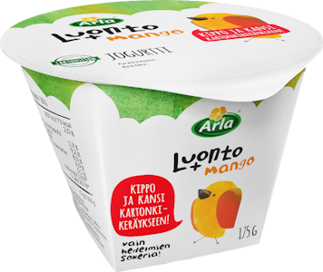 Arla Luonto+ AB jogurtti 175g mango laktoositon