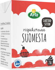 Arla vispikerma 2dl laktoositon UHT