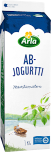 Arla AB jogurtti 1kg maustamaton laktoositon