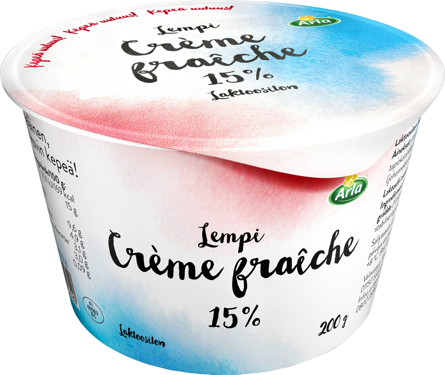 Arla Lempi creme fraiche 15% 200g laktoositon