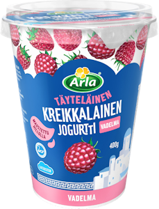 Arla kreikkalainen jogurtti 400g vadelma laktoositon