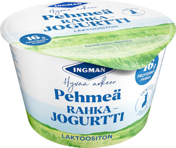 Ingman rahkajogurtti 200g maustamaton laktoositon