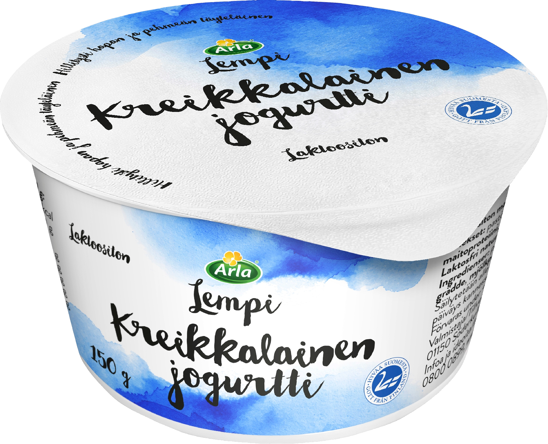 Arla Lempi kreikkalainen jogurtti 150g laktoositon