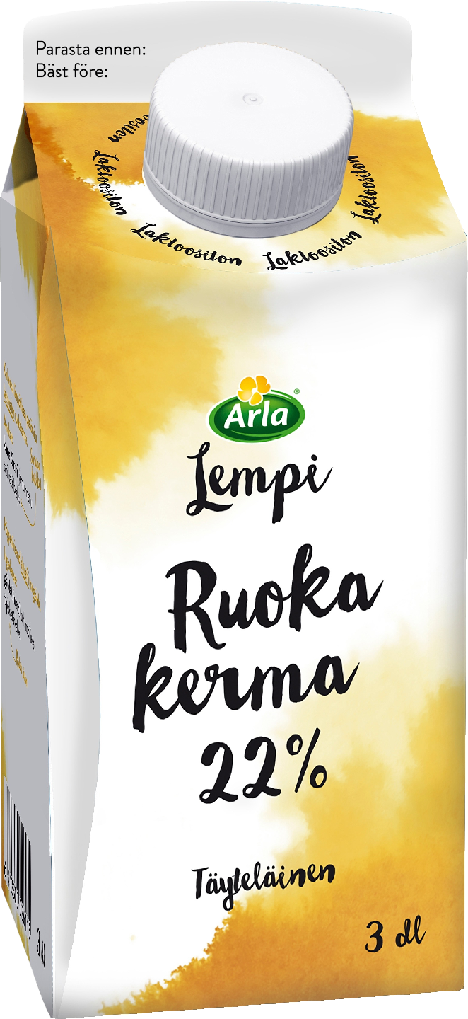 Arla Lempi ruokakerma 3dl 22% laktoositon