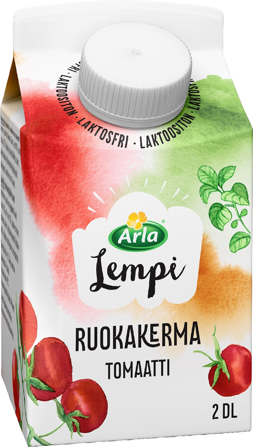 Arla Lempi ruokakerma 2dl tomaatti laktoositon