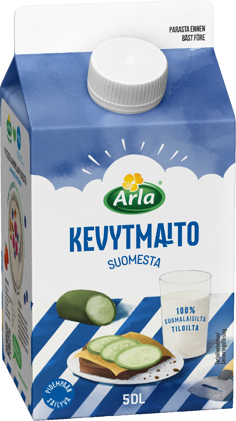 Arla Suomi kevytmaito 5dl
