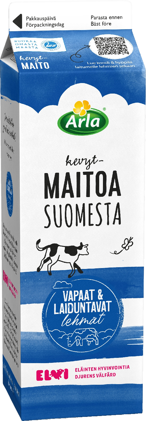 Arla Kevytmaito Suomi 1 L