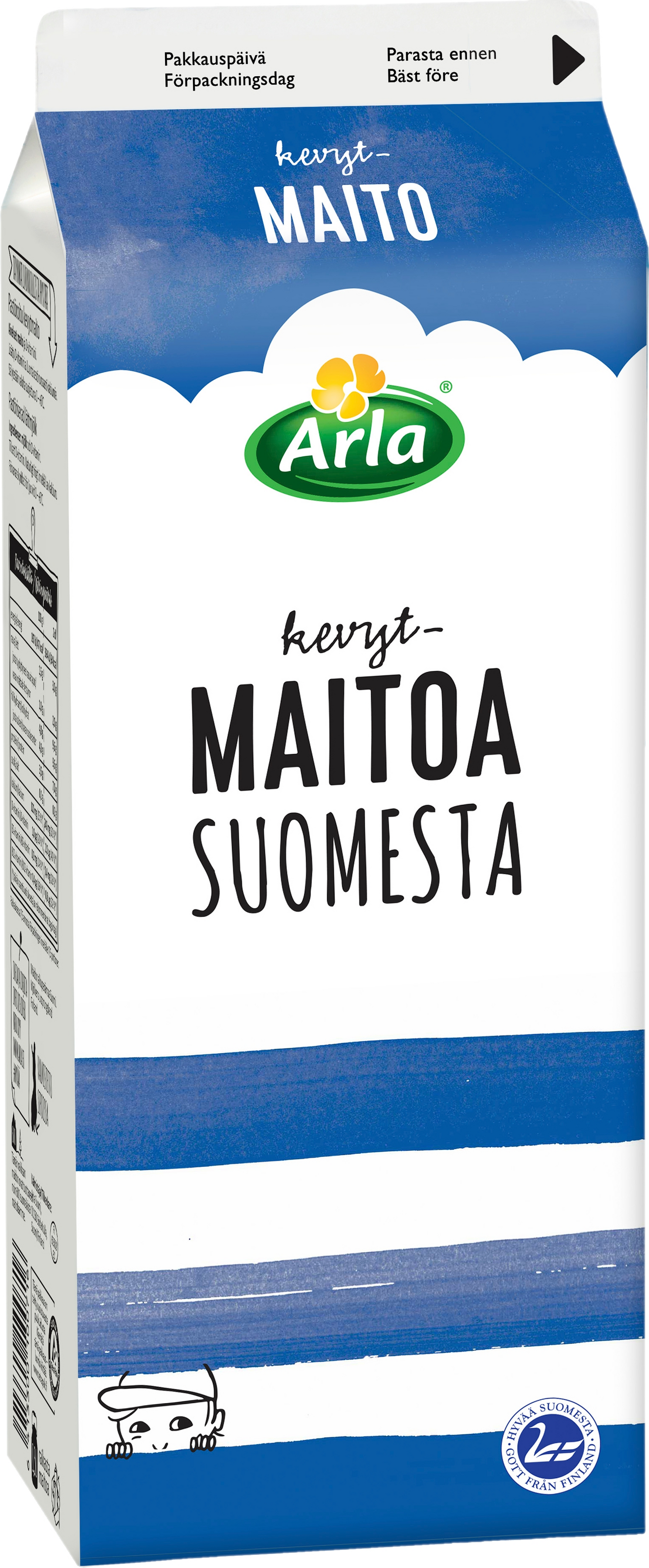Arla Kevytmaito Suomi 1,5 L
