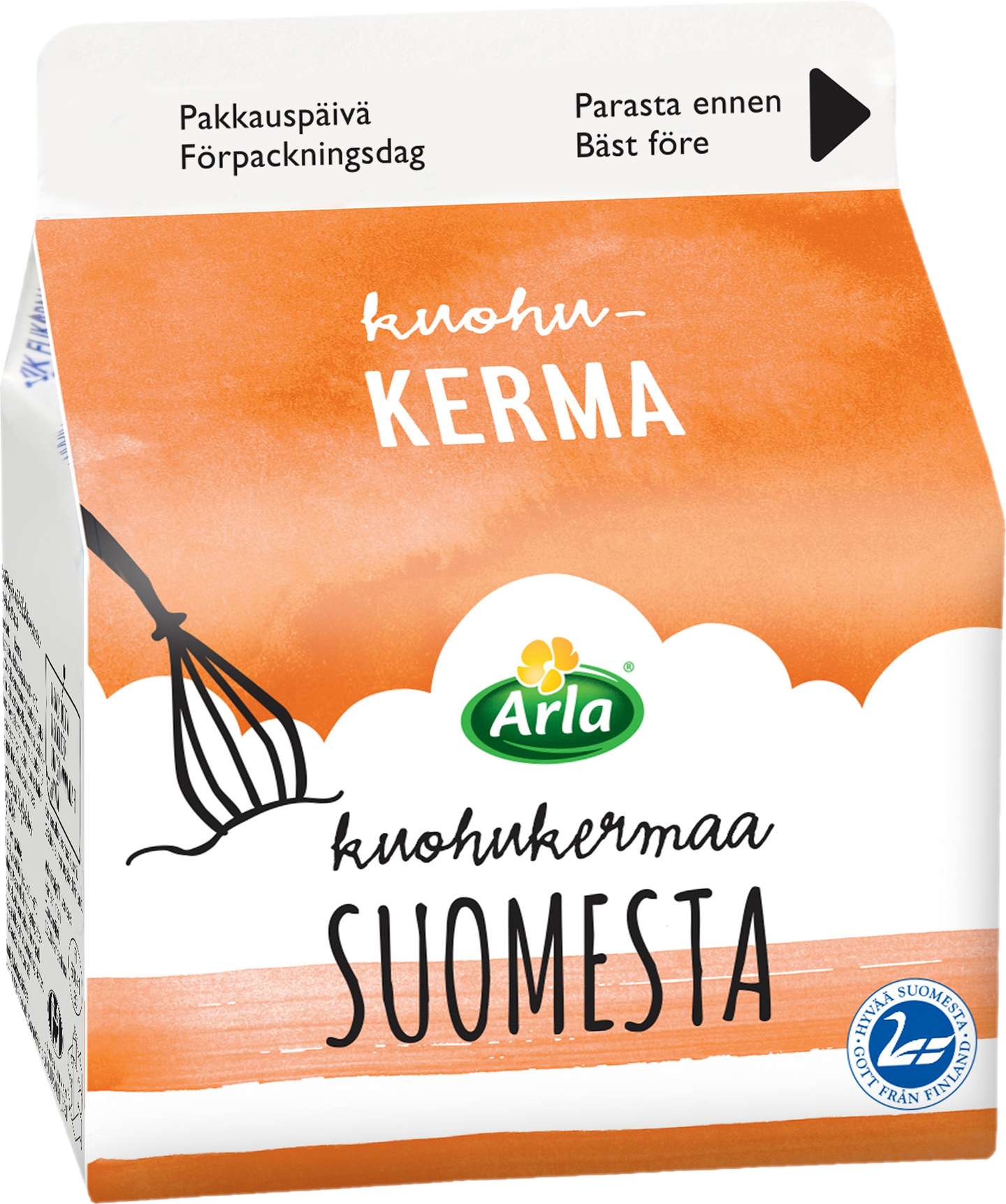 Arla 2 dl Suomesta kuohukerma