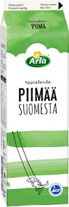 Arla rasvaton piimä 1l