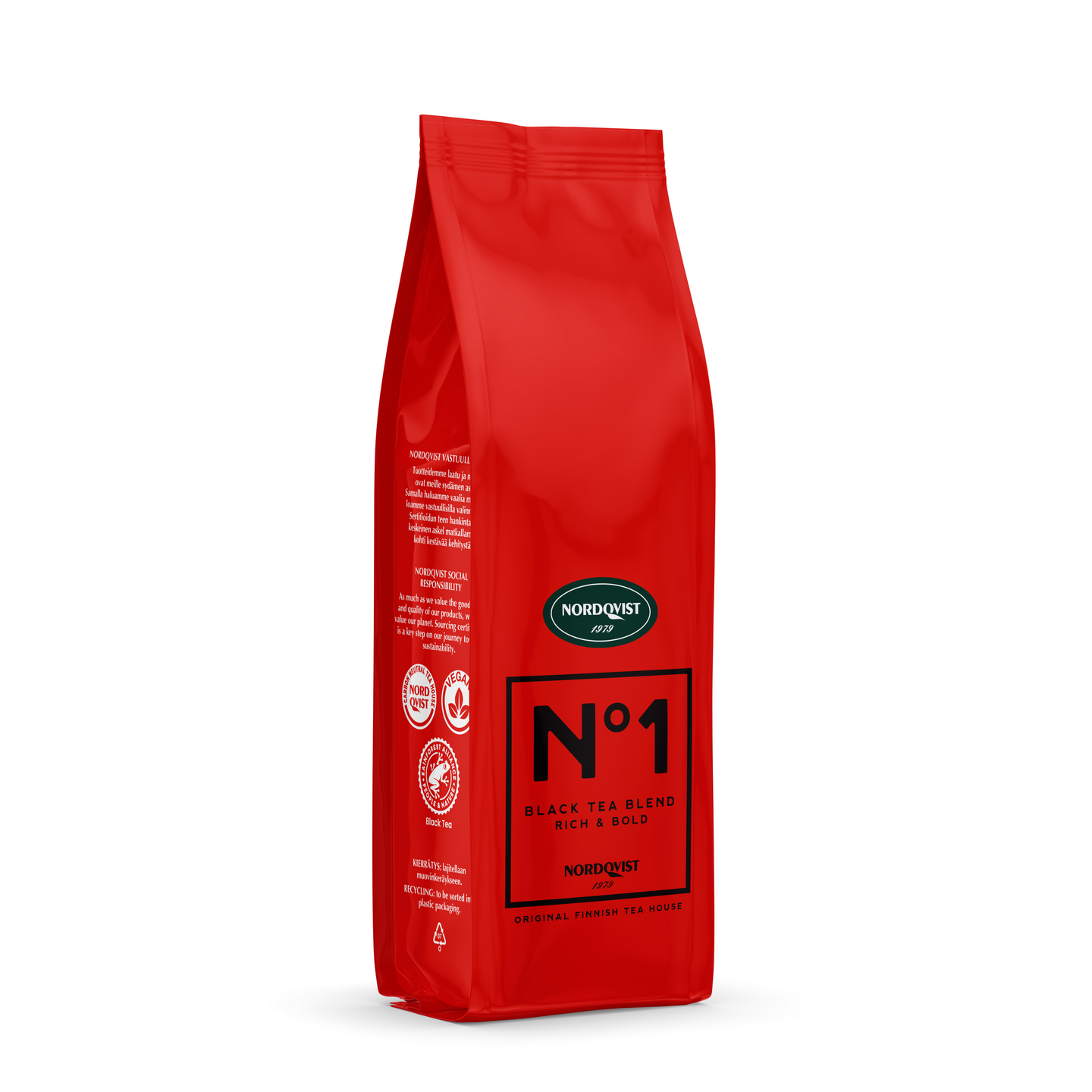 Nordqvist Blend No 1 musta tee 80g RFA