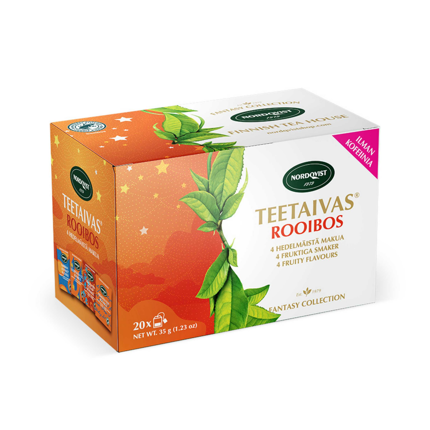 Nordqvist Teetaivas Rooibos 20pss RFA