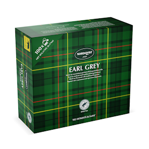 Nordqvist Earl Grey 100pss/175g musta maustettu pussitee