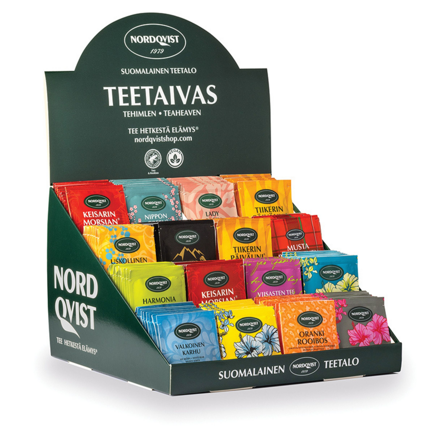 Nordqvist Teetaivas 160 x 1,75g pussitee kahvilapakkaus