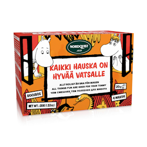 Nordqvist Kaikki hauska on hyvää vatsalle 20ps kofeiiniton ja maustettu rooibos