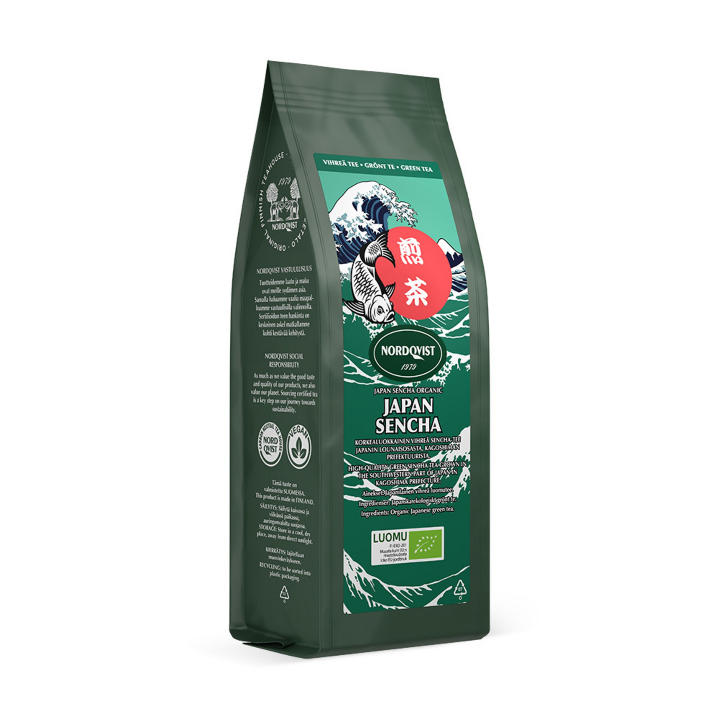 Nordqvist vihreä tee 80g Japan Sencha luomu