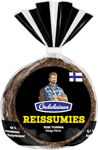 Oululainen Reissumies Tosi Tumma ruisleipä 4kpl/280g